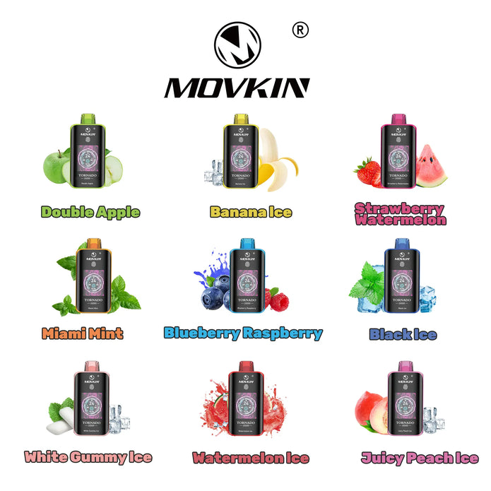 Movkin Tornado 25000 Disposable Vape with Smart Display - (1 Vape)